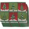 Set of 6 Christmas Tree Dining Table Placemats Cloth Mat for Holiday Party Dinner Decorations, 13.5 x 18.2 Inches